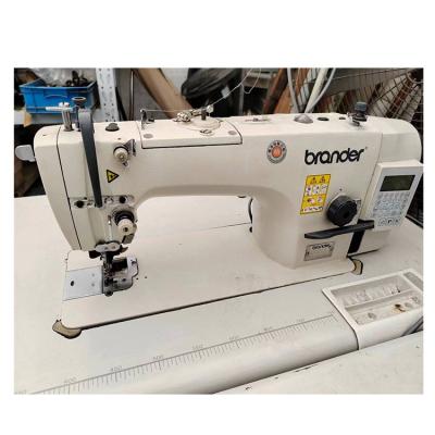 China Japan brother direct drive single needle lockstitch HIGH-SPEED used sewing machine with knife for sale