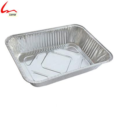 China Aluminum Foil Disposable Rectangular Giant Lasagna Pan for sale