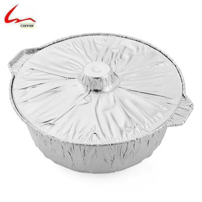 China Bake-pot Aluminum Foil Ready-to-eat For Kitchenware, Food Packing Takeout Container, 3pcs Set for sale