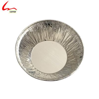 China Food Grade Disposable 20mmhigh Egg Tart Mold, Kitchenware Aluminum Foil Egg Tart Tray, 250pcs Set for sale