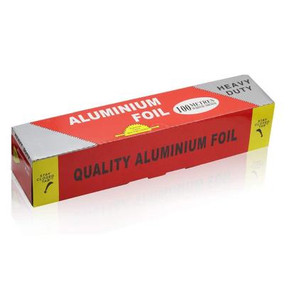 China Eco-Friendly BBQ Aluminum Rolls 18 Micron-Thick 18 Roll Wrap 11.8 Inches x 330 Ft For Grilling for sale