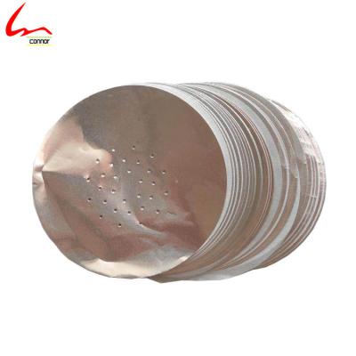 China Recyclabe Yiwu Factory Directed 20mic Smoking Hookah Aluminum Foil Die Cut Piece With Holes for sale