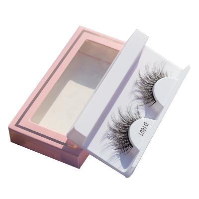 China Hot Selling Full Volume Matte Black 3D Curve Artificial Mink Eyelash Extension Kit 25MM 100% Handmade Classic Silk Reusable Eye Lashes Seller for sale