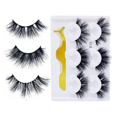 China Natural Three-dimensional Multi-Layer Long 8D False Eyelash With Tweezers Tools Custom Logo Eyelash Extension Kits Cotton Liner Silk Eyelash for sale