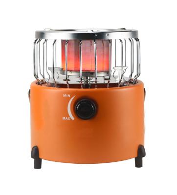 China Steel Outdoor Portable Camping Gas Heater And Stove 2 In 1 for sale