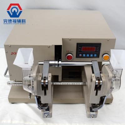 China Automatic Shoemaking Machines Two Head Eyelet Machine Paper Bag Gift Box Shoes Eyelet Machine Insole Iron Sheet Eyelet Machine Twin Head for sale