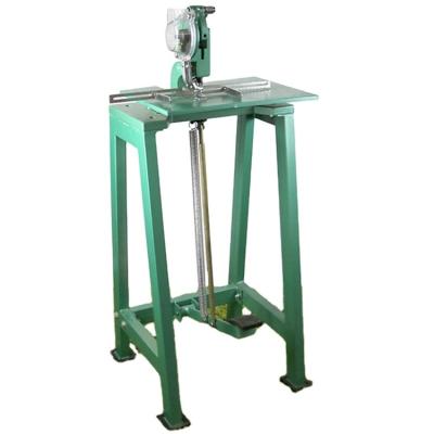 China Shoemaking Machinery Metal Equipment Best Selling Single Punch Heads Pedal Manual Eyelet Punching Machine For Fabric for sale