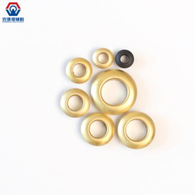 China Custom Size Garment Metal Grommets Nickel Free Round Metal Oval Shoes Provide Eyelets 5mm for sale