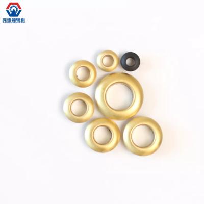 China Factory direct high quality round metal copper grommet eyelets nickel free for clothing and shoes for sale