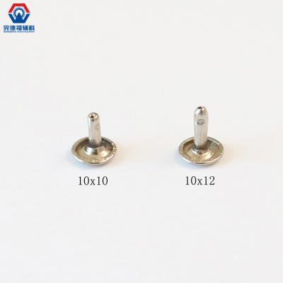 China Eco-friendly custom iron jeans metal screw rivet for single bag side butt metal screw for tie buckle iron jeans repair rivets for sale