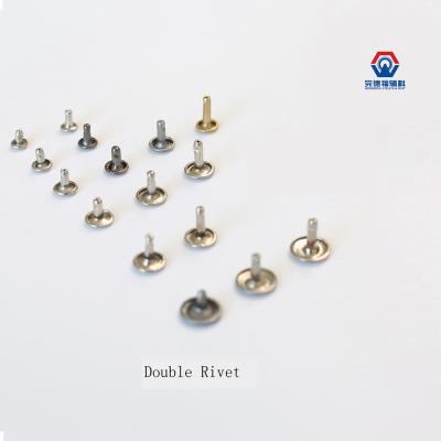 China FREE SAMPLE Metal Mushroom Pyramid Cap Double Press Stud Head Brass Rivets Snap Buttons Garment Rivet for sale