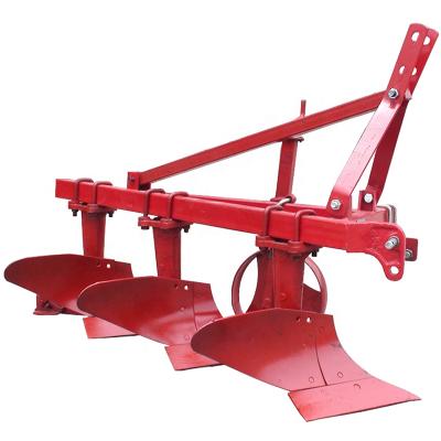 China Farms Agricultural Machinery 1L Series Furrow Plow 3 Blades Plow Three Point Mounted With Tractors for sale