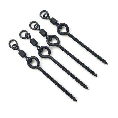 China Carp Fishing Swivel Bait Screw For Boils Pop Up Corn Tackle Accessories Long Swivel for sale