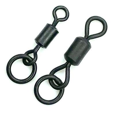 China Black Matte UK 8 UK 12 Swivel Hook Link Snap Ring Clips YLIN2009 for sale