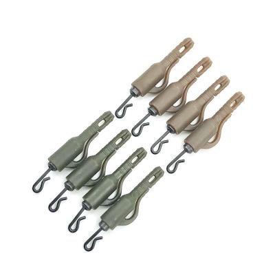 China Carp Fishing Quick Change Swivel Lead Clips Safety Clips Terminal Hybrid Tackle Carp Accessories Lead Clips for sale