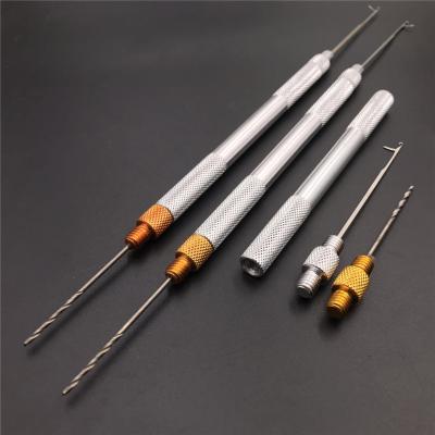 China Carp Fishing Bait Needle For Pellet Hair Rigs Drills Splicing Making Tools Loading Tool Accessories Needle for sale