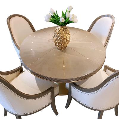 China American Style Light Luxury Hot Selling American Style Dining Table And Chair Combination for sale