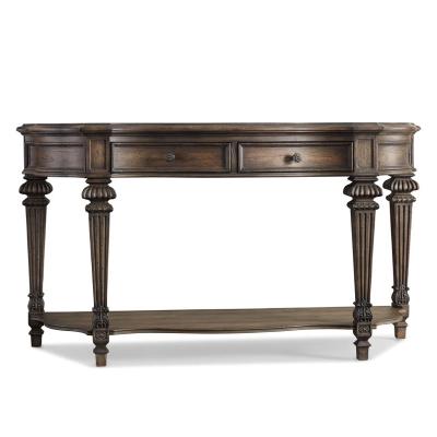 China American Country Solid Wood Console Table Cost Effective Rustic Retro Dining French Porch Side Cabinet Cabinet Decoration Home Table for sale