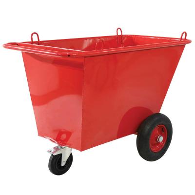 China 400L Garbage Collection Trolley Crane Boat Skip 7000LBS Capacity for sale