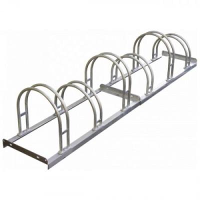 China Traffic-Line 6 Space Hi-Hoop Bicycle Rack From China Metal Fabrication Factory for sale