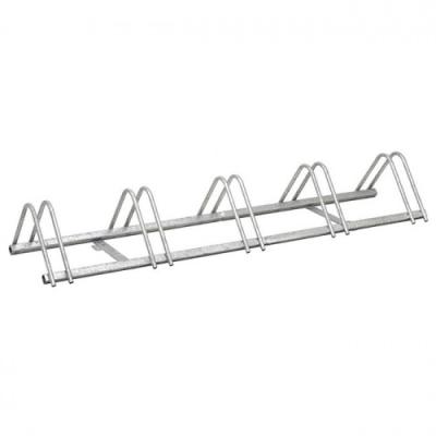 China Fab Galvanized Steel Bike Rack Hardware Fabrication Galvanised Bike Rack for sale