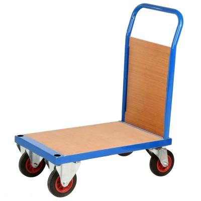 China Foldable Hand Truck 500 Kg Heavy Duty Platform Trolley For Warehouse for sale