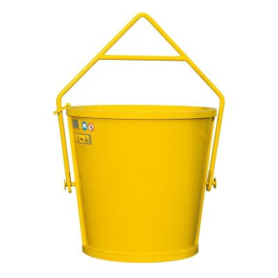 China Circular Muck Tubs Skips 100L To 200L Concrete Equipment Parts for sale