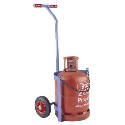 China T Bar Calor Gas Cylinder Cart Purple Trolley For Oxygen Cylinder Portable for sale