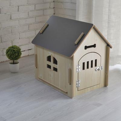 China CWW Four Seasons Universal Wooden Pet House Sustainable Pet House is detachable and portable for sale