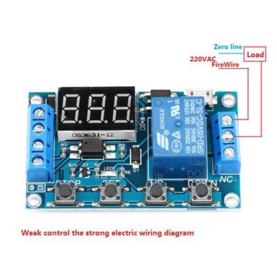 China 3.3V 5V 12V 24V Control Relay Module Isolation Double Channel Relay Module for sale