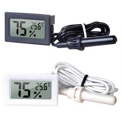 China FY12 digitale LCD van het Thermometercontrolemechanisme Digitale Thermometerhygrometer Te koop