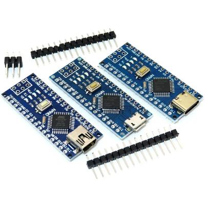 China Mini / Type-C / Micro USB Nano 3.0 Micro Controller Board Atmega328 MU/Atmega328 AU for sale