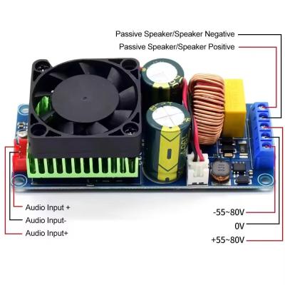 China CA-2092 500W Class D dartzeel high Power Amplifier Board Mono Channel Digital Amplifier for sale