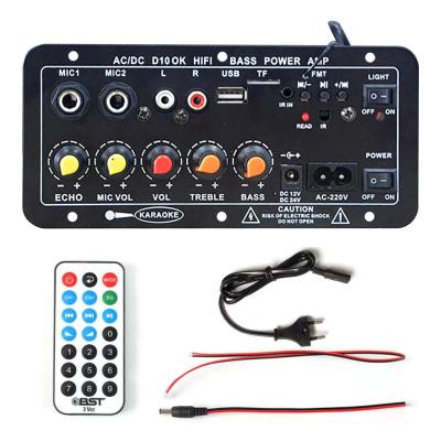 China D10 BT Amplifier audio board for 12V 24V dartzeel Mono Subwoofer Amplificador Karaoke for sale