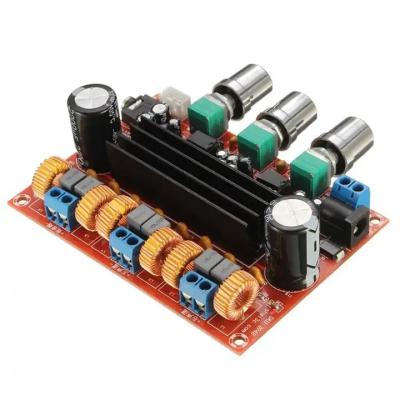 China 2.1 Sound Channel Digital Amplifier XH-M139 TPA3116D2 50Wx2 Professional Audio Module for sale