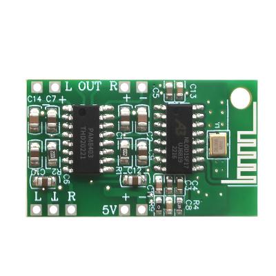 China 5V Digital Audio Power Amplifier Class D Stereo Module Bluetooth 5.0 and PAM8403 Chipset for sale