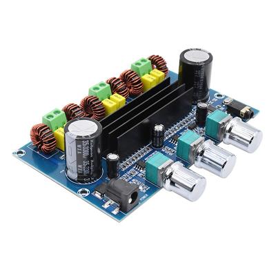 China 2.1channel Wireless Digital Power Amplifier Board 50Wx2+100W Channel High Power Audio Version 5.0 Amplifier Board for sale