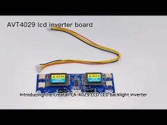 CA-4029 4 Lamps Inverter Board LED Backlight Driver Board 15-22 Inch For PC Monitor AVT4029