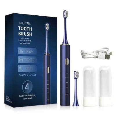 China High Quality Sonic Electric Toothbrush With 2 Modes Head5 Electric Toothbrush Sonic Electric Toothbrush 25*25*247mm for sale