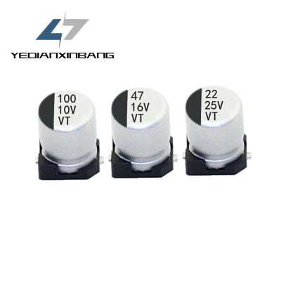 China General Purpose Aluminum Electrolytic Capacitor SMD Capacitance 5x5.4mm (10UF50V 5*5.4MM) for sale