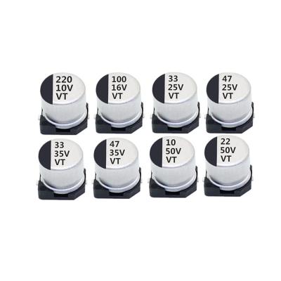 China General Purpose Aluminum Electrolytic Capacitor SMD Capacitance 6.3x5.4mm (100UF16V 6.3*5.4MM) for sale