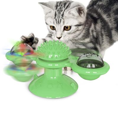 China New Style Hot Sale Attractive Pet High Quality Viable Price Viable Spinning Ball Toy Cat Spinning Ball Toy for sale