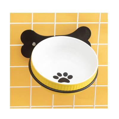 China New Design Price High Quality Hot Attractive Pet Bowl New Design Ceramic Pet Bowl Stocked Ceramic Pet Bowl for sale