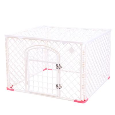 China New Design Breathable Unique Hot Sale High Quality Small Price Attractive Animal Plastic Pet Fence Pet Fence for sale