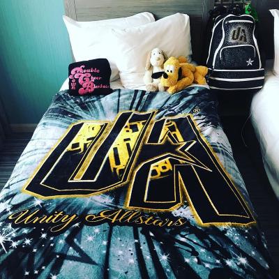 China Anti-pilling Wholesale Custom Photo Printing Fleece Blanket for sale