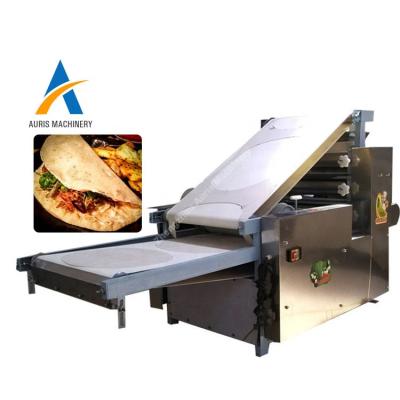 China Flatbread pizza tco soft dough pressing machine customized roti chapati pita maker flatbread pizza dough maker flatbread dough sheet forming machine for sale