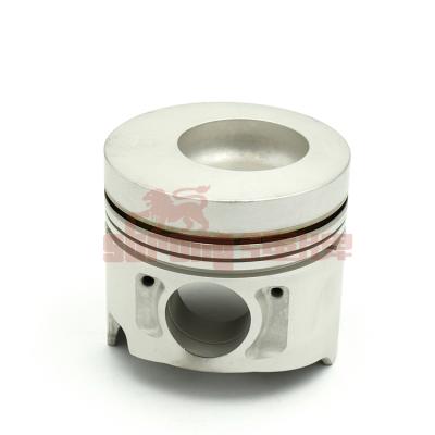 China Build Strong Machinery Engine Piston H07D 6 Cylinder 7412 cc 110 mm Forged Diesel Engine Piston 13216-2260 OEM Tinned Alfin Steel Smooth for sale