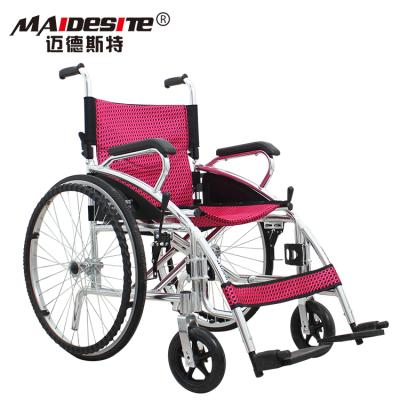 China The new hot sale old style aluminum disabled manual wheelchair for handicapped for sale