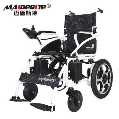 China Comfortable Elderly Care Products Folding Electric Wheelchair For Sale for sale