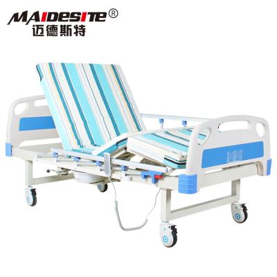 China factory price high quality 2 functions electric hospital bed 2 functions with potty for patients for sale